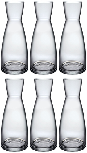 Bormioli Rocco Karaffen / Waterkaraffen Ypsilon - Transparant - 500 ml - 6 stuks