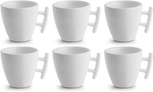 BonBistro Taza de café Yong Squito 170 ml - Blanco - 6 piezas