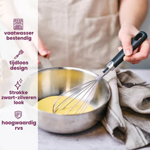 Cosy & Trendy Rasp met kap - Delish - RVS Zwart