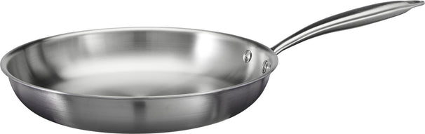 Cookinglife Koekenpan Superior Triply RVS ø 28 cm - geschikt voor alle warmtebronnen - zonder anti-aanbaklaag
