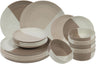 Juego de vajilla Cookinglife Leem 18 piezas / 6 personas - 6 platos de cena, 6 platos de desayuno y 6 cuencos