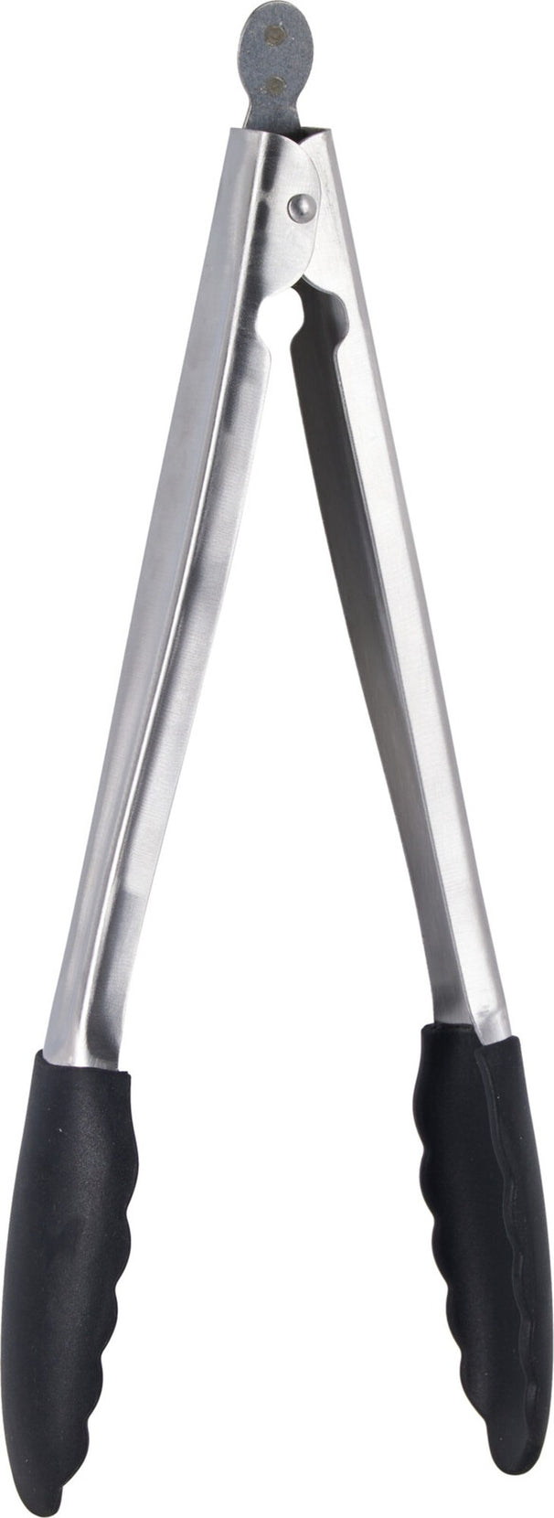 Cookinglife BBQ Tang Fire & Flavour RVS 32 cm - BBQ Tool met Zwarte Handgreep