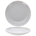 Cookinglife Dinerbord Porselein Ø 27 cm - 4 Stuks - Strak Modern Bord Wit