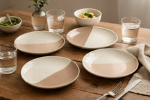 Platos de cena Cookinglife Barro ø 27 cm - 6 unidades