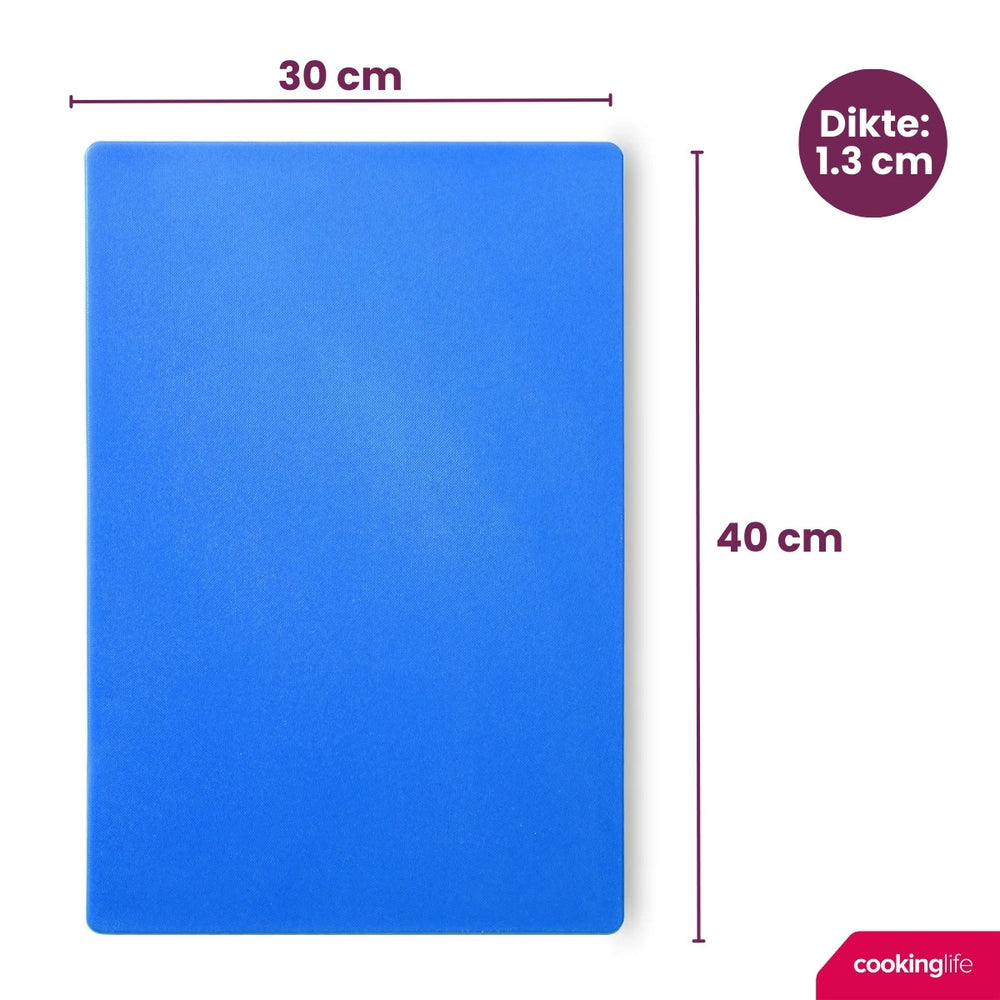 Cookinglife Snijplank HACCP Blauw 40 x 30 cm - voor vis