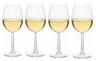 Cookinglife Witte Wijnglazen Milena 430 ml - 4 Stuks