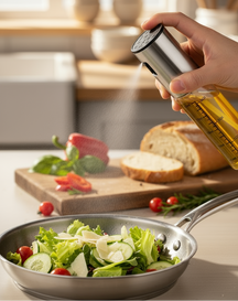 WMF Knoflookpers Profi Plus 18 cm - Inclusief GRATIS Cookinglife Olie Verstuiver 100 ml