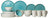 Cosy & Trendy Serviesset Laguna Azzurro 24-delig / 6 personen - 6 dinerborden, 6 bekers, 6 ontbijtborden en 6 schaaltjes