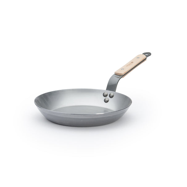 De Buyer Koekenpan Mineral B Hout - ø 24 cm - zonder anti-aanbaklaag