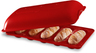 Emile Henry Broodbakvorm voor 5 mini baguettes Grand Cru - 36 x 23 x 10.5 cm