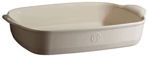 Emile Henry Ovenschaal - Argile - 42 x 27 x 9 cm / 4.45 liter