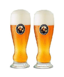 Vasos de cerveza Franziskaner Weizen 330 ml - 2 unidades