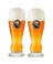 Vasos de cerveza Franziskaner Weizen 330 ml - 2 unidades