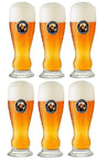 Vasos de cerveza Franziskaner Weizen 330 ml - 6 unidades
