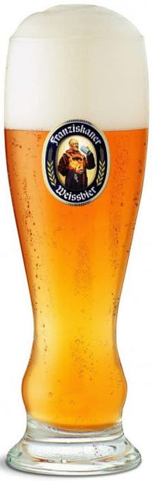 Vasos de cerveza Franziskaner Weizen 330 ml - 2 unidades