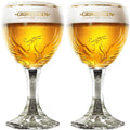Vasos de cerveza Grimbergen con pie 250 ml - 2 unidades
