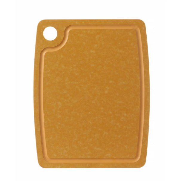 Hendi Snijplank antislip - vaatwasserbestendig - bruin houtvezel - 30 x 23.5 cm