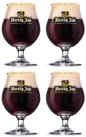 Hertog Jan Bierglazen - Bierbokalen 250 ml - 4 stuks