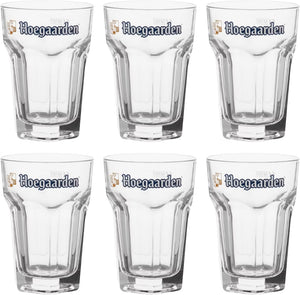 Vasos de cerveza Hoegaarden Witbier - 330 ml - 6 unidades