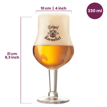 Karmeliet Bierglazen 330 ml  - 4 stuks