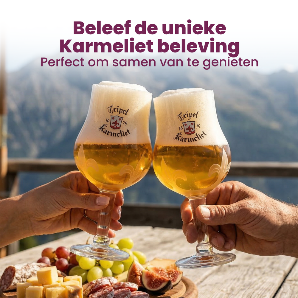 Karmeliet Bierglazen 330 ml  - 4 stuks