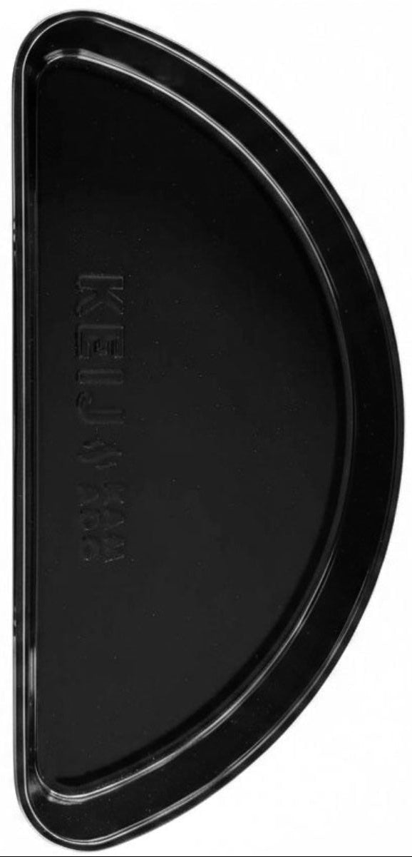 Keij Kamado Bandeja de Goteo / Drip Tray Media Luna Large - Esmalte - para Kamados de 21 pulgadas - Universal