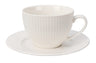 Cookinglife Kop en Schotel Siaki New Bone - Porselein - 240 ml - 6 stuks
