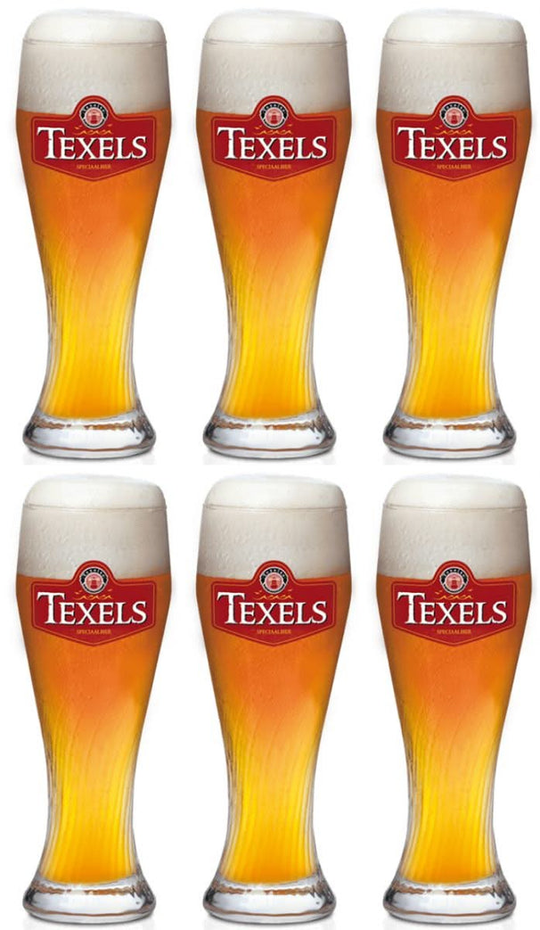 Texels Bierglazen Skuumkoppe - 500 ml - 6 stuks