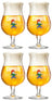 La Chouffe Bierglazen 330 ml - 4 stuks