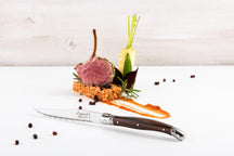 Cuchillos para steak Laguiole Style de Vie Premium Line Madera oscura - 6 piezas