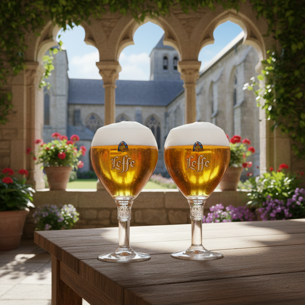 Leffe Bierglazen 250 ml - 4 stuks
