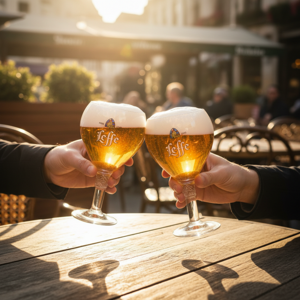 Leffe Bierglazen 250 ml - 4 stuks