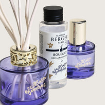 Set de regalo dúo Maison Berger Lolita Lempicka - Varitas aromáticas 80 ml y spray ambiental 50 ml - Púrpura