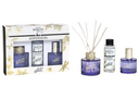 Set de regalo dúo Maison Berger Lolita Lempicka - Varitas aromáticas 80 ml y spray ambiental 50 ml - Púrpura