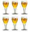 Vasos de cerveza Brugse Zot - 330 ml - 6 unidades