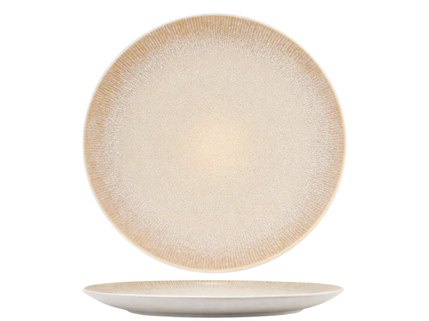 Cookinglife Dinerborden Nola Sand ø 27 cm - 6 Stuks