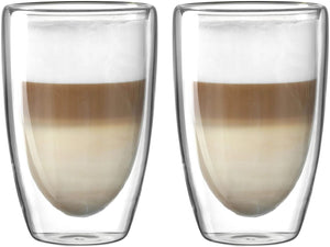 Leonardo Vasos de latte macchiato de doble pared Duo 400 ml - 2 piezas