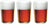 Vasos de cerveza Bormioli Rocco Bodega - 500 ml - 3 piezas
