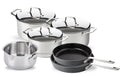 Beka Pannenset Maestro 6-Delig - keramische anti-aanbaklaag - geschikt voor alle warmtebronnen (Kookpannen, Steelpan & Koekenpannen)