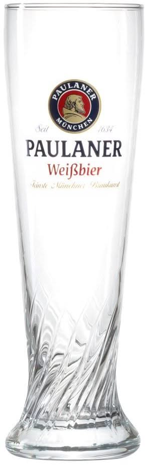 Paulaner Bierglazen Weizen 300 ml - 4 stuks