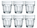 Bormioli Rocco Glass Rock Bar 215 ml - 6 pieces