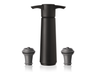 Bomba para vino con 2 tapones Vacu Vin - Conservador de vino - Negro