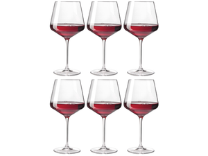 Leonardo Burgundy Glasses / Gin Tonic Glasses Puccini - 730 ml - 6 pieces
