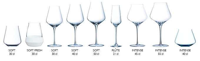 Copas para vino tinto Chef & Sommelier Reveal Up - 450 ml - 6 unidades