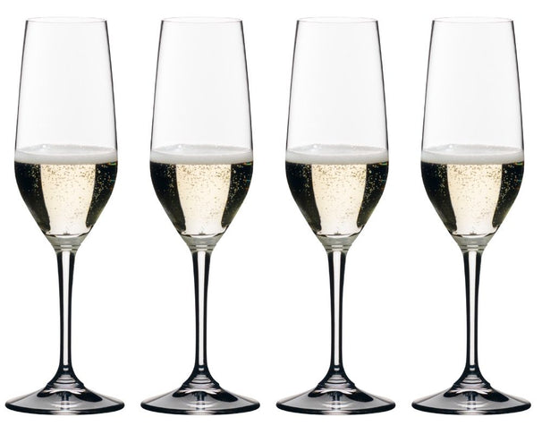 Copas de champán Riedel Vivant - 290 ml - 4 unidades