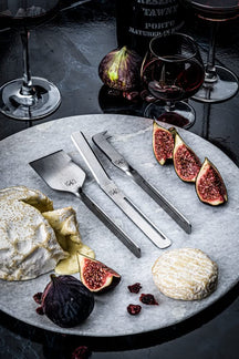 Cuchillo para queso y mantequilla Laguiole Style de Vie Plata - 6 unidades