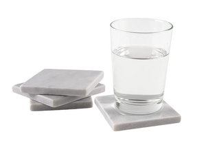 Cookinglife Onderzetters Bar Essentials Marmer 4 Stuks