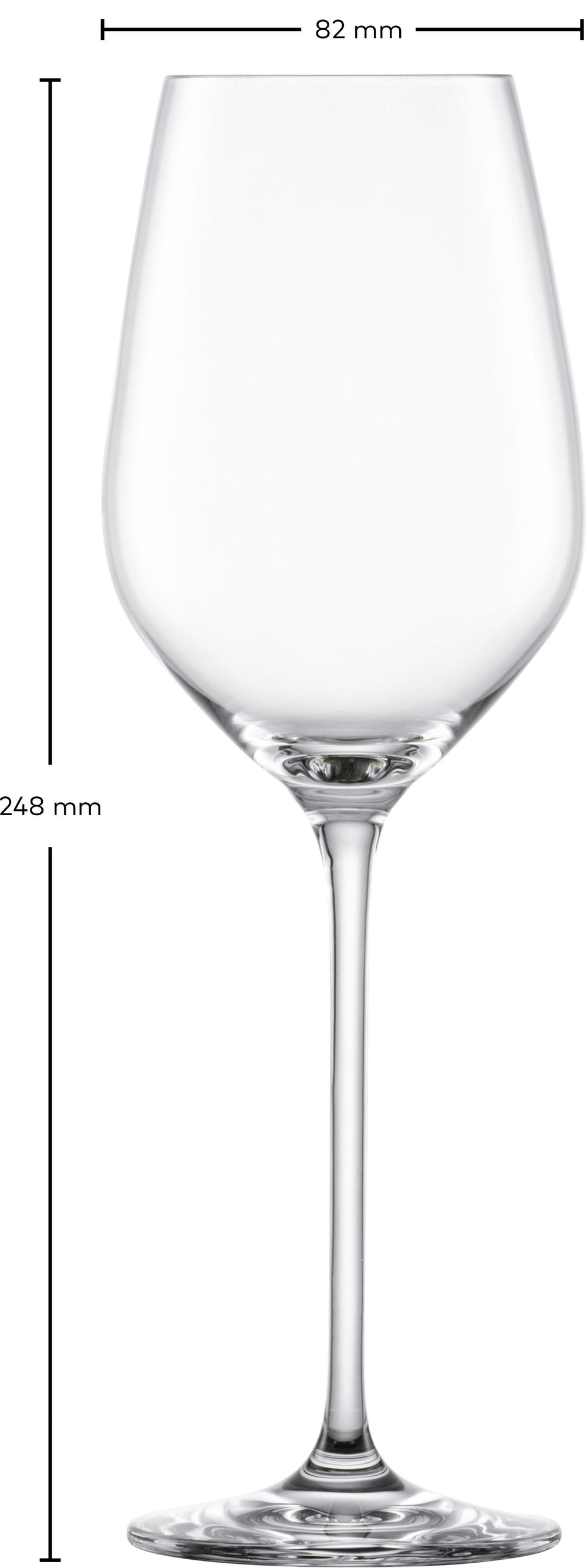 Copas de vino blanco Schott Zwiesel Fortissimo - 420 ml - 4 piezas