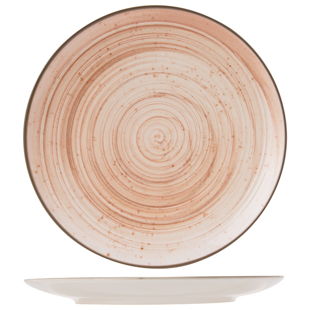 Cosy & Trendy Dinner Plates Sintra Terracotta ø 26 cm - 4 Pieces