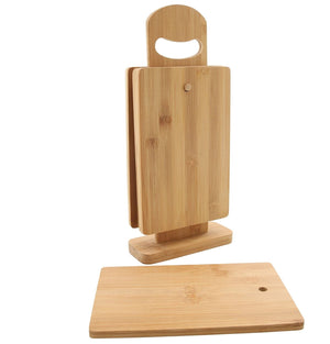 Cookinglife Snijplank set - Bamboe - 5-delig
